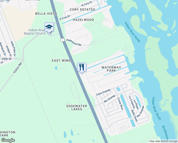 3609 Canal Road, Edgewater FL Walk Score