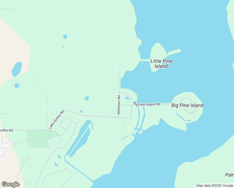 map of restaurants, bars, coffee shops, grocery stores, and more near 40209 Mathews Road in Lady Lake