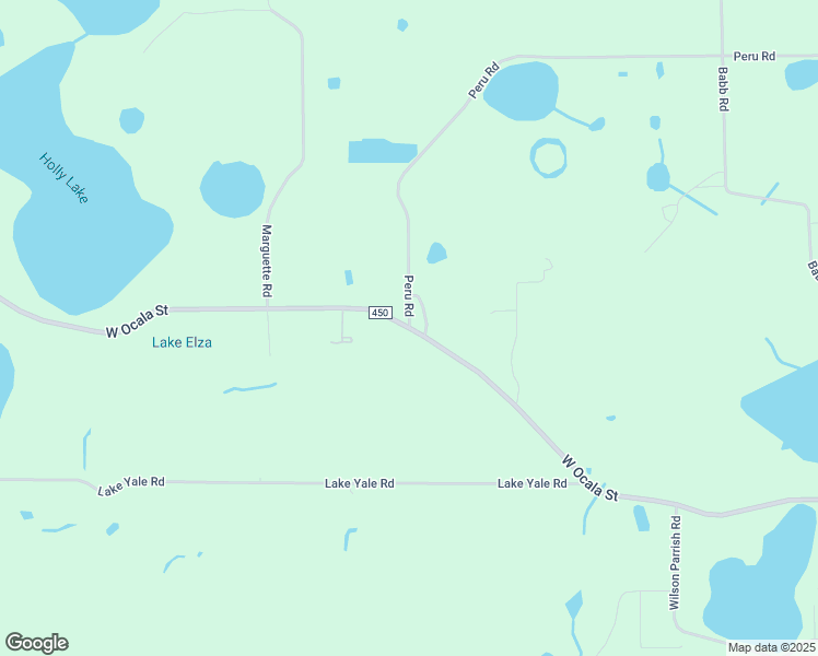 map of restaurants, bars, coffee shops, grocery stores, and more near 15191 West Ocala Street in Umatilla