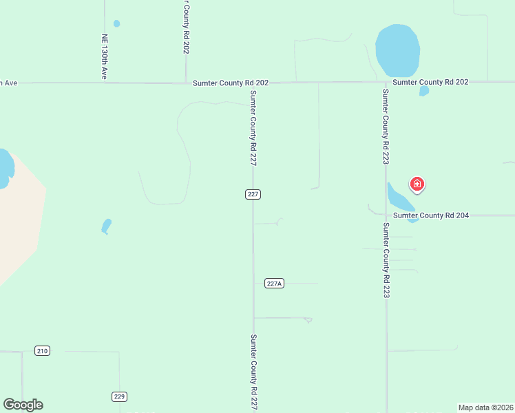 map of restaurants, bars, coffee shops, grocery stores, and more near 12541 County Road 227 in Sumter County