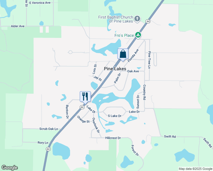 Eustis Fl Map