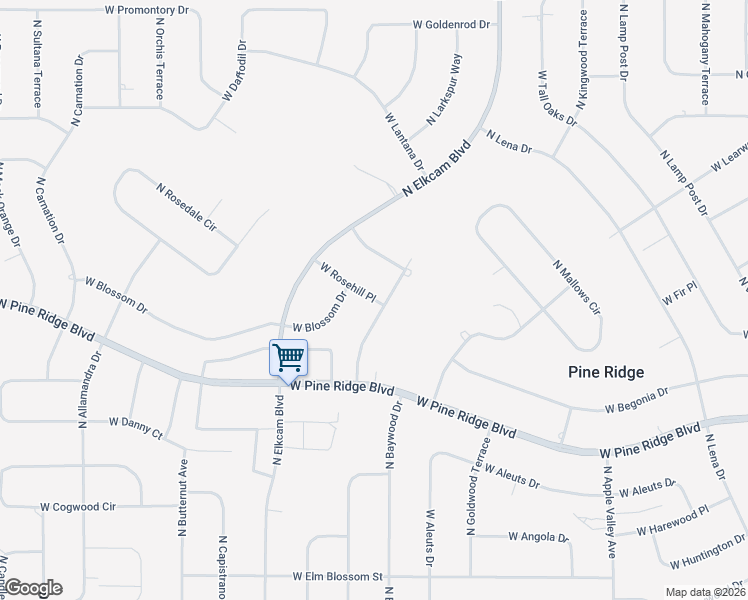 map of restaurants, bars, coffee shops, grocery stores, and more near 2924 West Rosehill Place in Beverly Hills