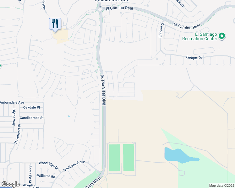 map of restaurants, bars, coffee shops, grocery stores, and more near 1104 San Bernardo Road in The Villages