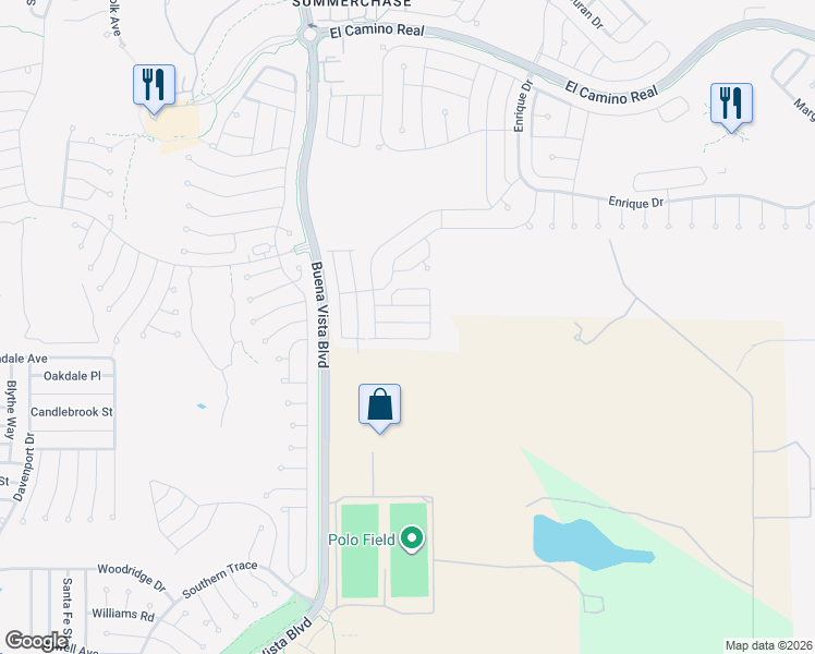 map of restaurants, bars, coffee shops, grocery stores, and more near 2824 Burgos Drive in The Villages