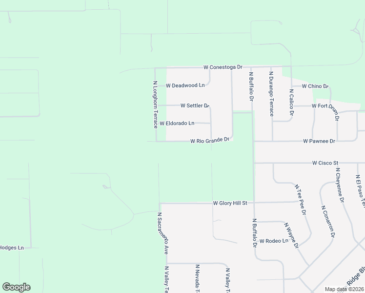 map of restaurants, bars, coffee shops, grocery stores, and more near 6374 West Rio Grande Drive in Beverly Hills