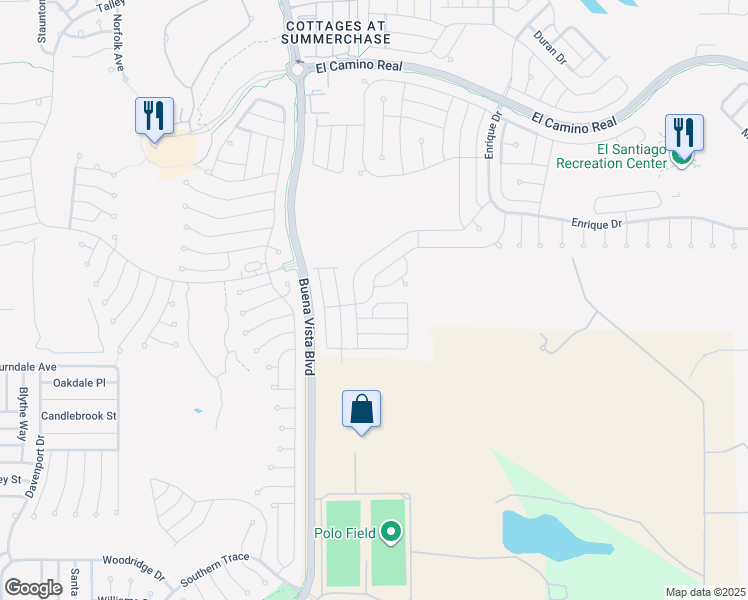 map of restaurants, bars, coffee shops, grocery stores, and more near 2923 Barboza Drive in The Villages