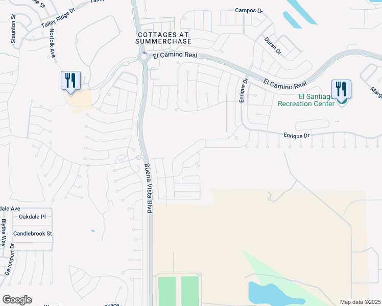 map of restaurants, bars, coffee shops, grocery stores, and more near 1222 Ballesteros Drive in The Villages