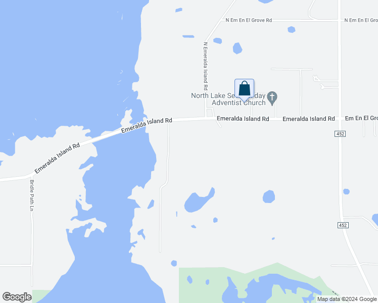 map of restaurants, bars, coffee shops, grocery stores, and more near 41204 Emeralda Island Road in Leesburg