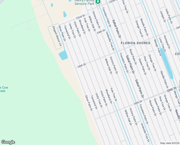 map of restaurants, bars, coffee shops, grocery stores, and more near 2624 Unity Tree Drive in Edgewater