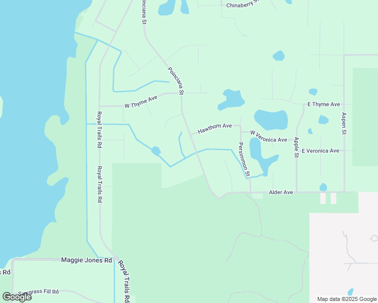map of restaurants, bars, coffee shops, grocery stores, and more near 41319 Poinciana Street in Eustis