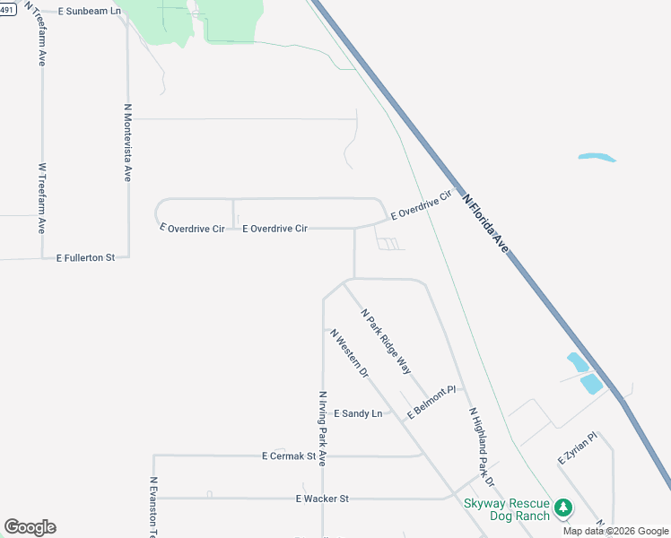 map of restaurants, bars, coffee shops, grocery stores, and more near 5916 N Irving Park Ave in Hernando