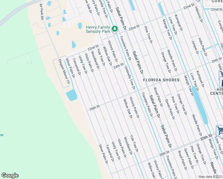 map of restaurants, bars, coffee shops, grocery stores, and more near 2513 Woodland Drive in Edgewater