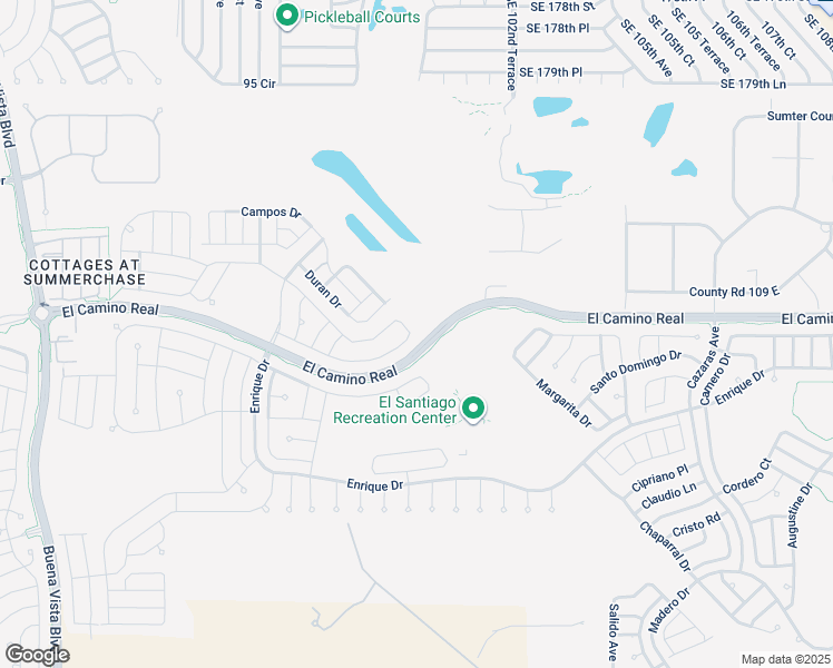map of restaurants, bars, coffee shops, grocery stores, and more near 2557 Privada Drive in The Villages