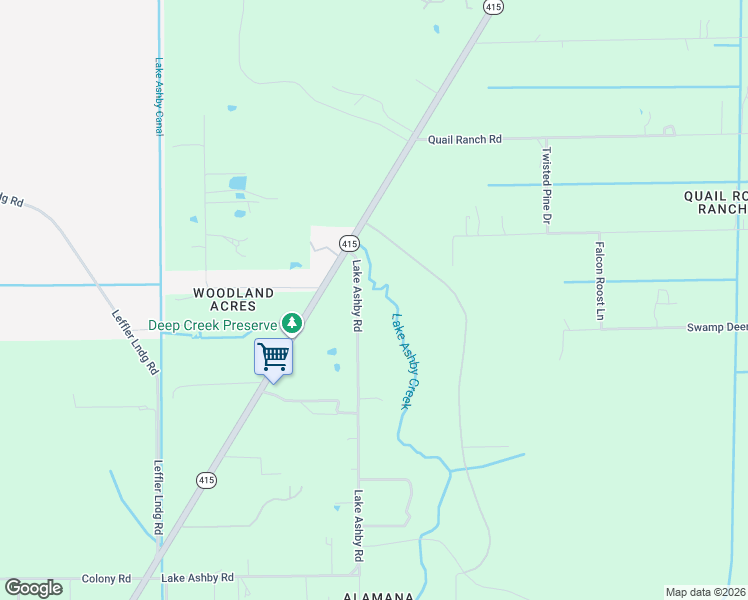 map of restaurants, bars, coffee shops, grocery stores, and more near 925 State Route 415 in New Smyrna Beach