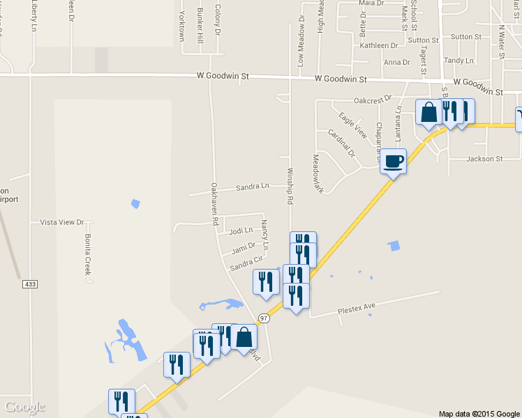 map of restaurants, bars, coffee shops, grocery stores, and more near 1506 Kimberly Circle in Pleasanton