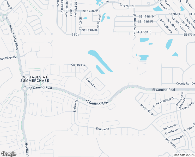 map of restaurants, bars, coffee shops, grocery stores, and more near 1628 Navidad Street in The Villages