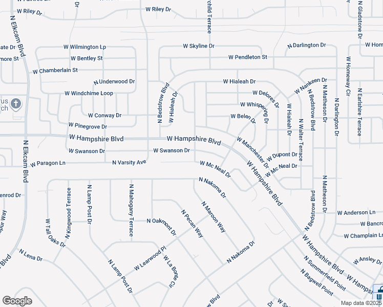 map of restaurants, bars, coffee shops, grocery stores, and more near 1762 West Swanson Drive in Citrus Springs