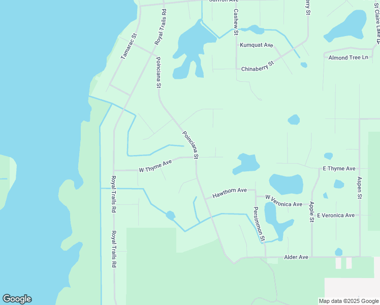 map of restaurants, bars, coffee shops, grocery stores, and more near 41623 Poinciana Street in Eustis