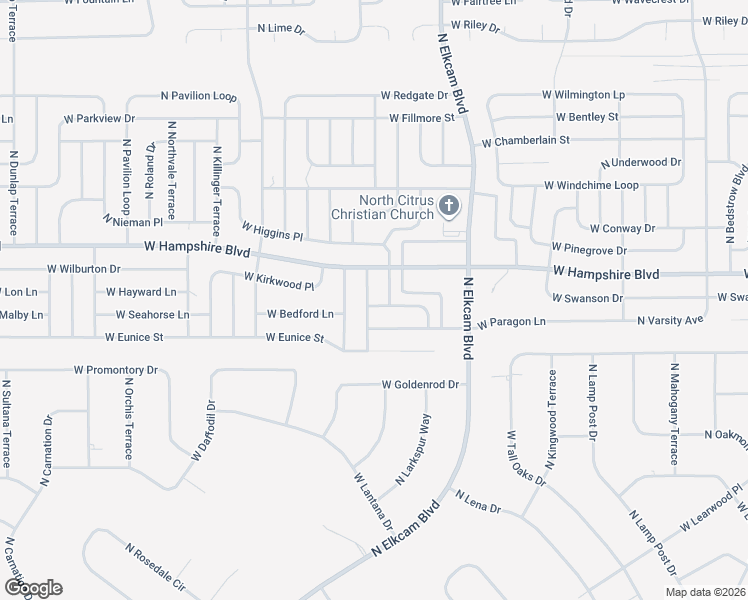 map of restaurants, bars, coffee shops, grocery stores, and more near 6285 North Cavalier Terrace in Citrus Springs