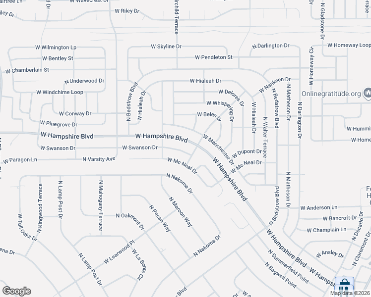 map of restaurants, bars, coffee shops, grocery stores, and more near 1681 West Swanson Drive in Citrus Springs