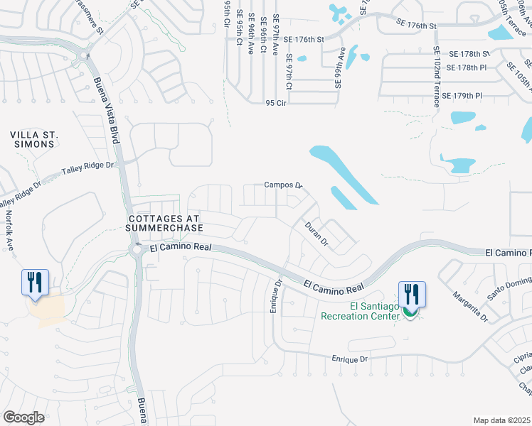 map of restaurants, bars, coffee shops, grocery stores, and more near 2645 Privada Drive in Lady Lake