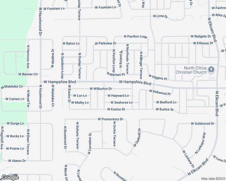 map of restaurants, bars, coffee shops, grocery stores, and more near 3508 West Wilburton Drive in Citrus Springs