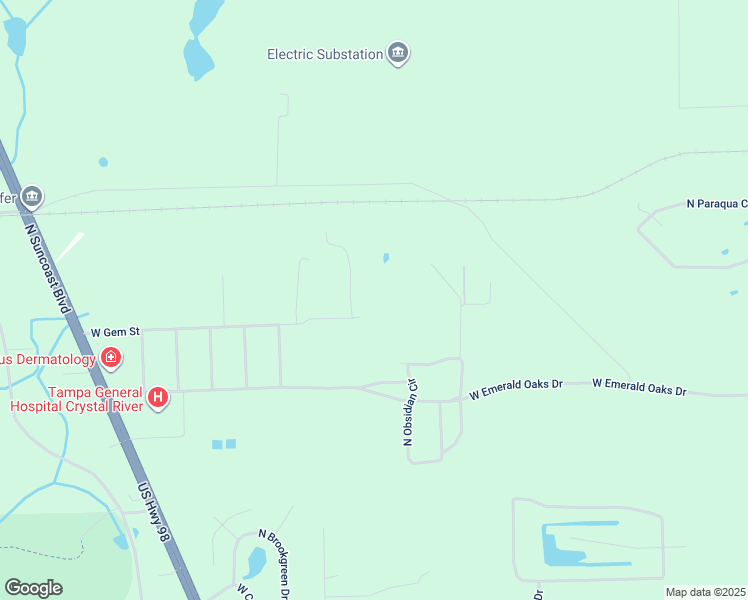 map of restaurants, bars, coffee shops, grocery stores, and more near 6302 North Gravel Terrace in Crystal River
