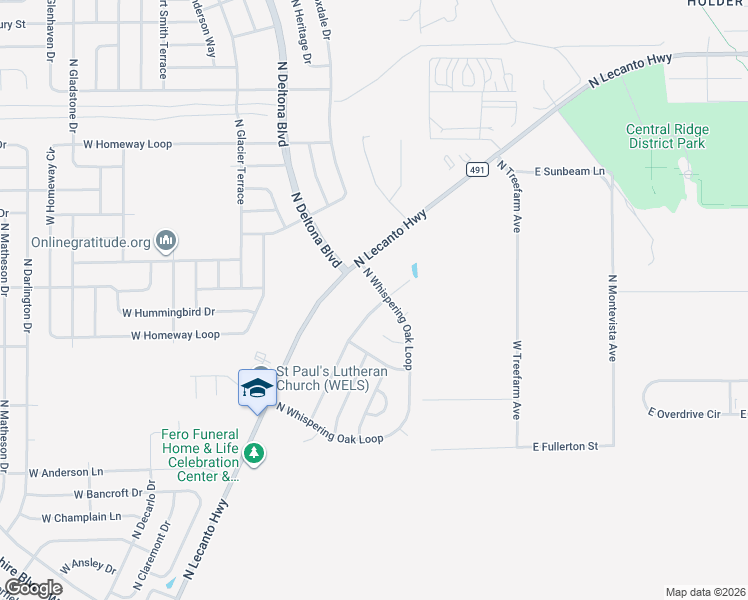 map of restaurants, bars, coffee shops, grocery stores, and more near 6361 North Misty Oak Terrace in Beverly Hills