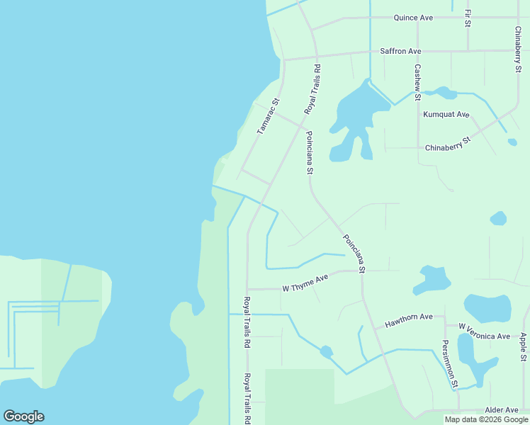 map of restaurants, bars, coffee shops, grocery stores, and more near 41843 Royal Trails Road in Eustis