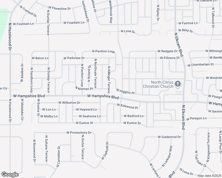 map of restaurants, bars, coffee shops, grocery stores, and more near 3208 West Higgins Place in Citrus Springs