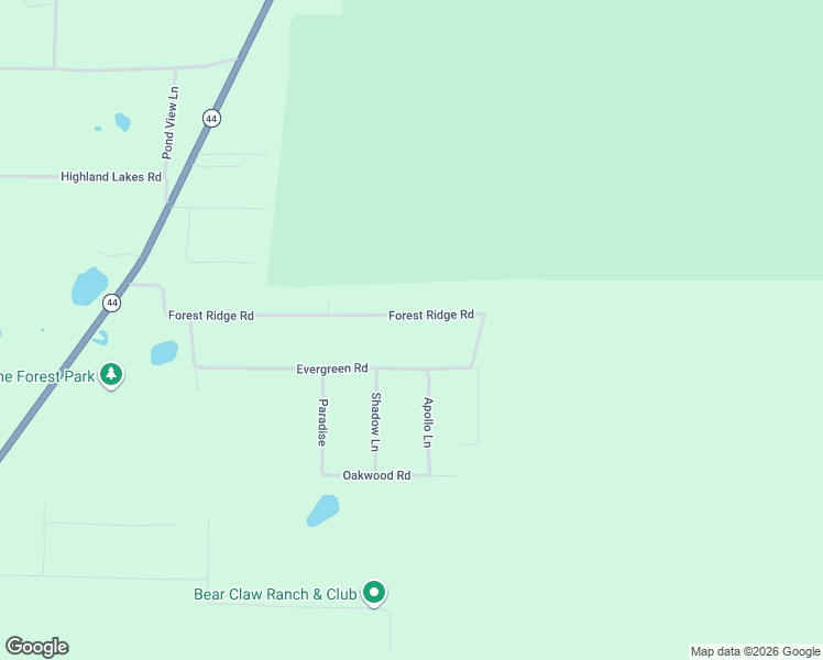 map of restaurants, bars, coffee shops, grocery stores, and more near 33242 Forest Ridge Road in DeLand