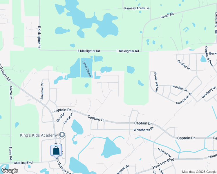 map of restaurants, bars, coffee shops, grocery stores, and more near 3389 Windmill Avenue in Deltona