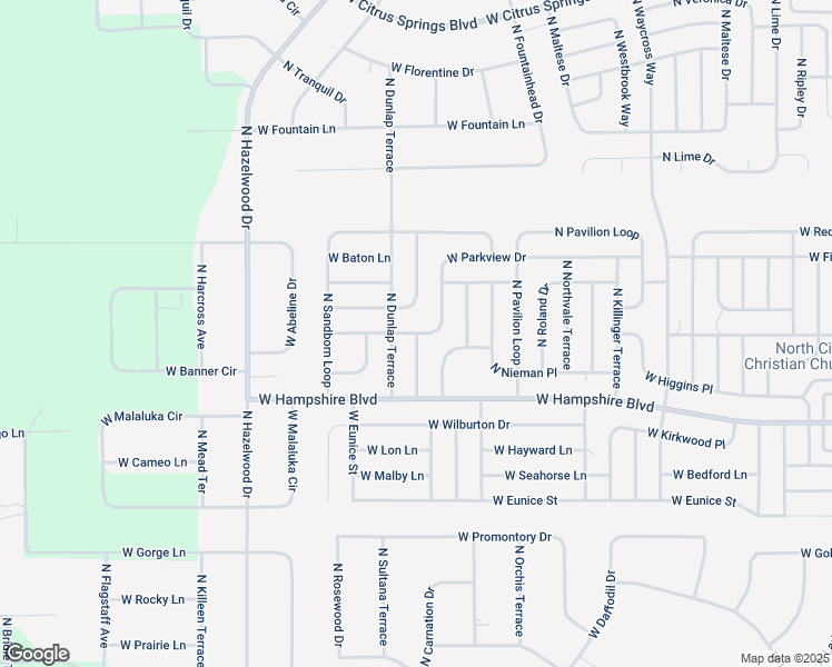 North Shafton Terrace, Dunnellon FL Walk Score