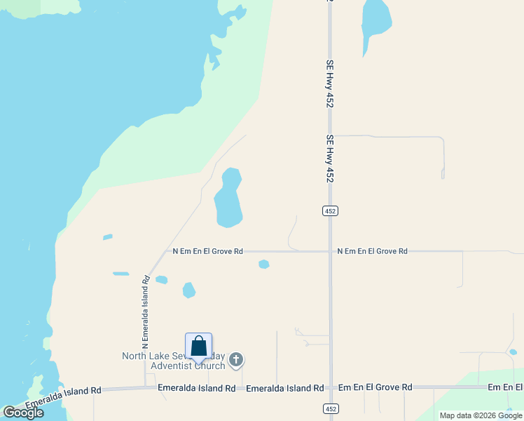 map of restaurants, bars, coffee shops, grocery stores, and more near 10125 North Em En El Grove Road in Leesburg