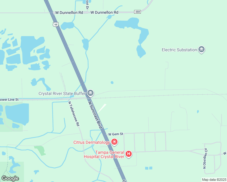 map of restaurants, bars, coffee shops, grocery stores, and more near in Crystal River