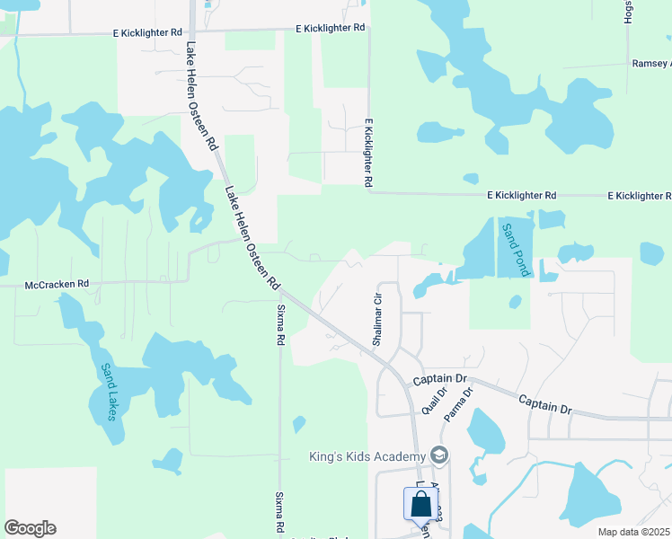 map of restaurants, bars, coffee shops, grocery stores, and more near 835 Hadden Lane in Deltona