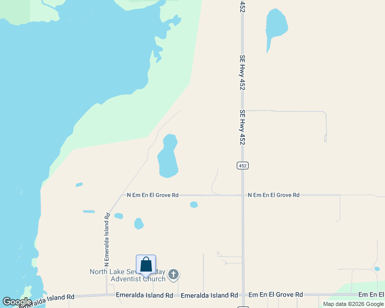 map of restaurants, bars, coffee shops, grocery stores, and more near 10125 North Em En El Grove Road in Leesburg