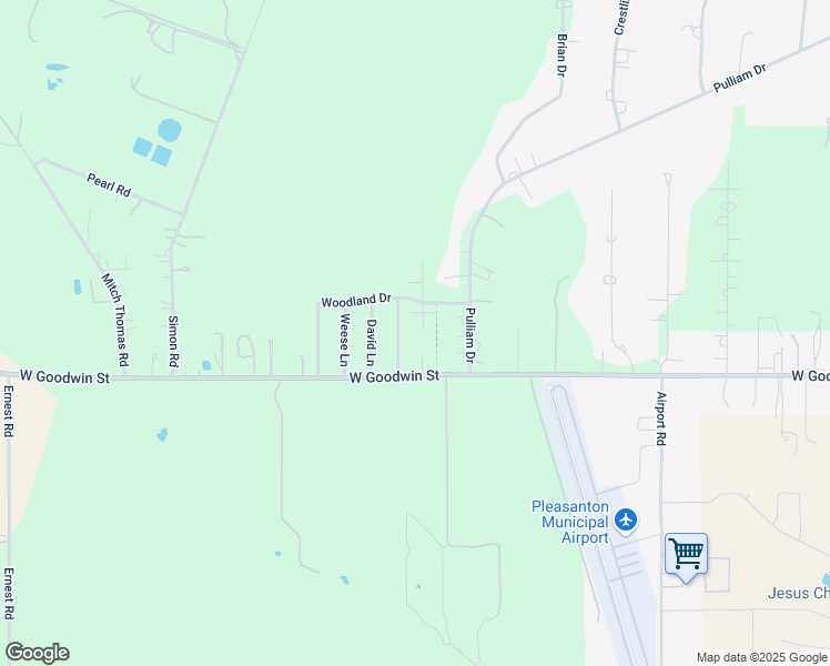 map of restaurants, bars, coffee shops, grocery stores, and more near 126 Campbell Lane in Pleasanton