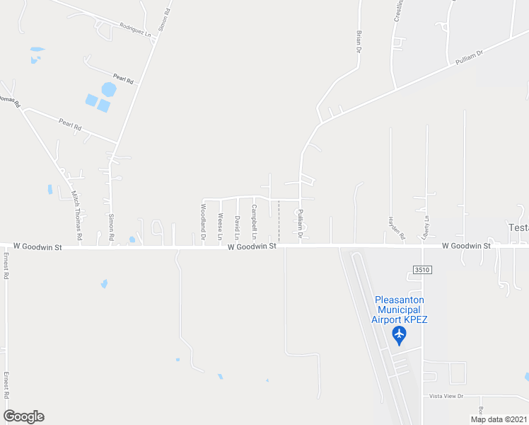 map of restaurants, bars, coffee shops, grocery stores, and more near 119 Circle Court in Pleasanton