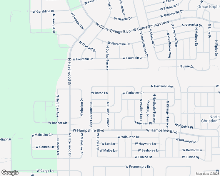 map of restaurants, bars, coffee shops, grocery stores, and more near 6799 North Dunlap Terrace in Citrus Springs