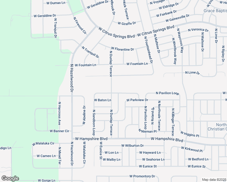 map of restaurants, bars, coffee shops, grocery stores, and more near 6799 North Dunlap Terrace in Citrus Springs