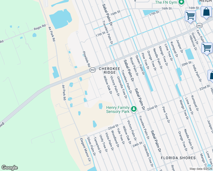 map of restaurants, bars, coffee shops, grocery stores, and more near 1914 Willow Oak Drive in Edgewater