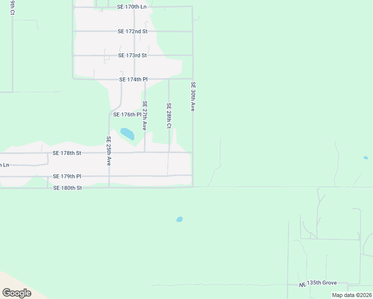 map of restaurants, bars, coffee shops, grocery stores, and more near 17792 Southeast 30th Avenue in Summerfield