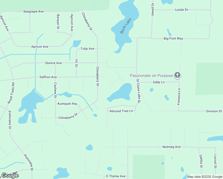 map of restaurants, bars, coffee shops, grocery stores, and more near 42322 West Lake Road in DeLand