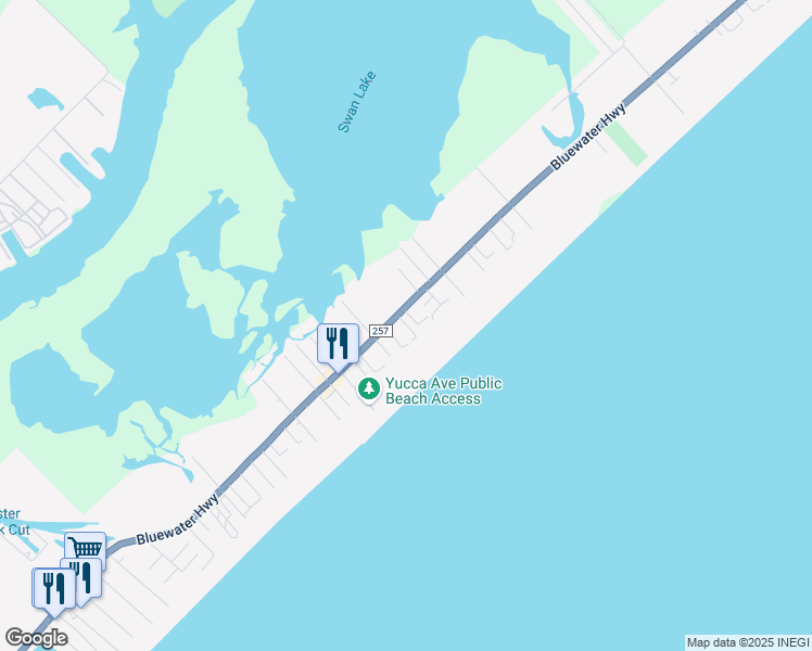 map of restaurants, bars, coffee shops, grocery stores, and more near 111 Southwind Drive in Surfside Beach