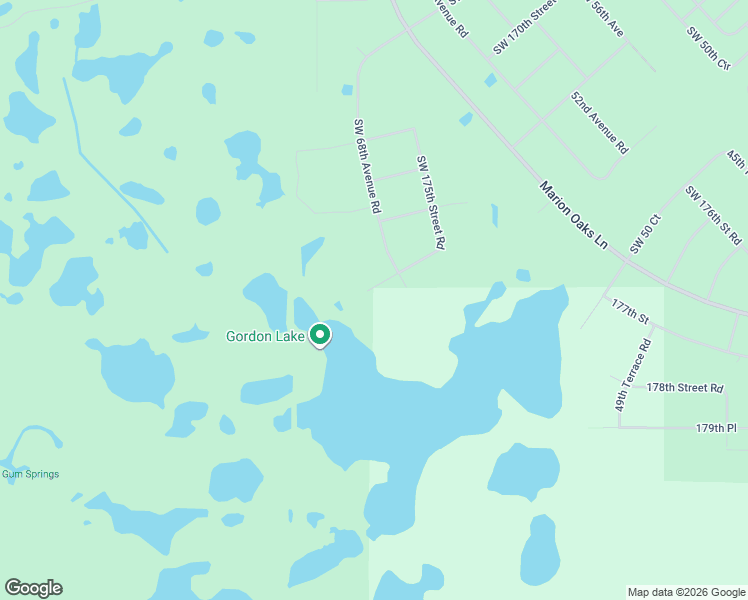 map of restaurants, bars, coffee shops, grocery stores, and more near Southwest 172nd Loop in Marion Oaks