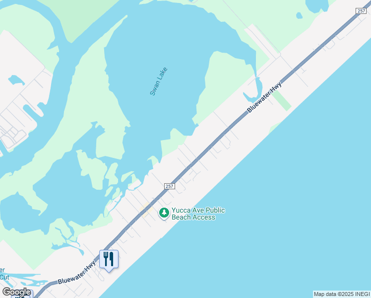 map of restaurants, bars, coffee shops, grocery stores, and more near 231 Sandpiper Avenue in Freeport