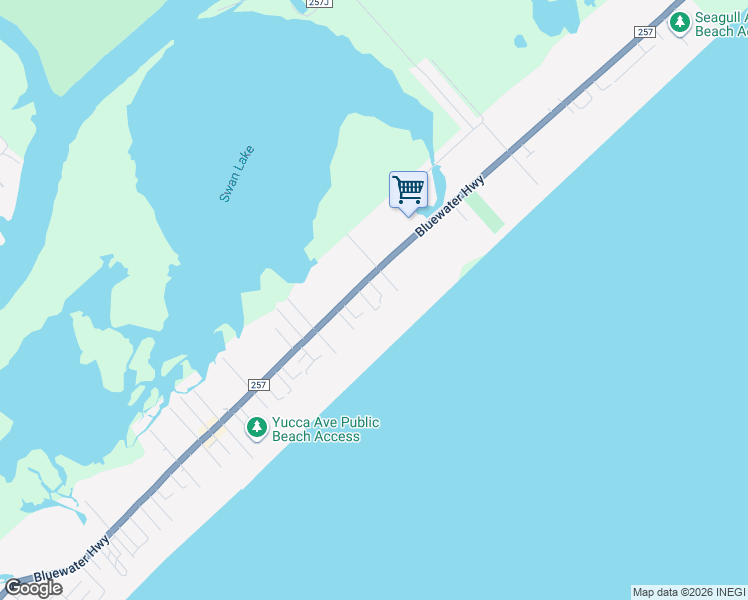 map of restaurants, bars, coffee shops, grocery stores, and more near 118 Point Lafitte Court in Surfside Beach