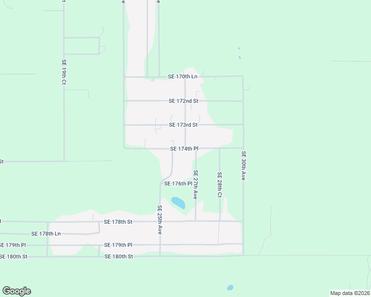 map of restaurants, bars, coffee shops, grocery stores, and more near 2581 Southeast 174th Place in Summerfield