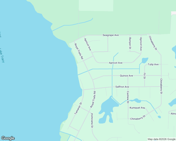 map of restaurants, bars, coffee shops, grocery stores, and more near 42603 Royal Trails Road in Eustis